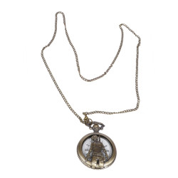 Novelika Round Dial Roman Numbers Soldier Long Chain Antique Locket Analog Pocket Watch with Wooden Box for Women and Men Novelika Round Dial Roman Numbers Soldier Long Chain Antique Locket Analog Pocket Watch with Wooden Box for Women and Men