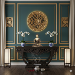 Lord Buddha Statue for Home, Office and Temple Decor