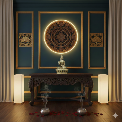 Lord Buddha Statue for Home and Office Decor