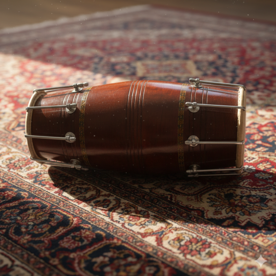 Novelika Musical Naal  Best Quality Naal Professional Sheesham Naal Bolt Tuned