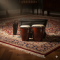 Novelika Bongo Drum Professional Two Piece Hand Made Wooden Bango Drum Set with full tool Kit