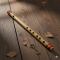 Novelika Indian Bansuri Transverse Bamboo Flute Key C Professional Flute