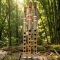 Novelika Scale G# Natural Polished Bamboo Flute Bansuri G # Professional Flute Set Of 3 