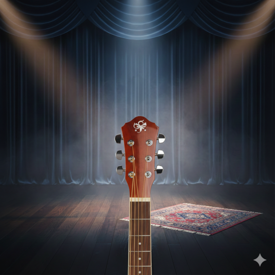 Novelika Acoustic Guitar JNR-800C EQT 41 – Premium 41-Inch Electro Acoustic Guitar