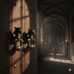 Sea Horse Door Handle Unique Brass Handle Antique Look Door Handle Unique Pull