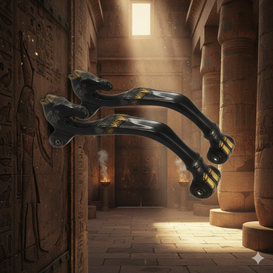 2 Pcs Set Horse Door Handle Unique Brass Handle Antique Door Handle Unique Pull