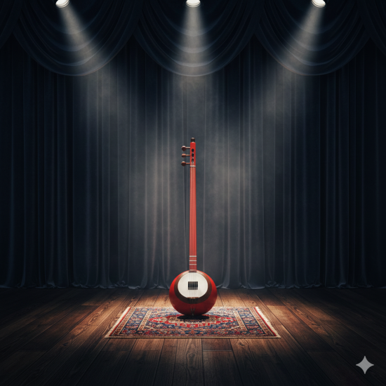 Novelika Iktara No. 196 – Traditional Wooden Single-String Folk Instrument