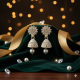 Novelika Latest Stylish Golden Tone Traditional Jhumka Earring set for Women Girls - ER1010