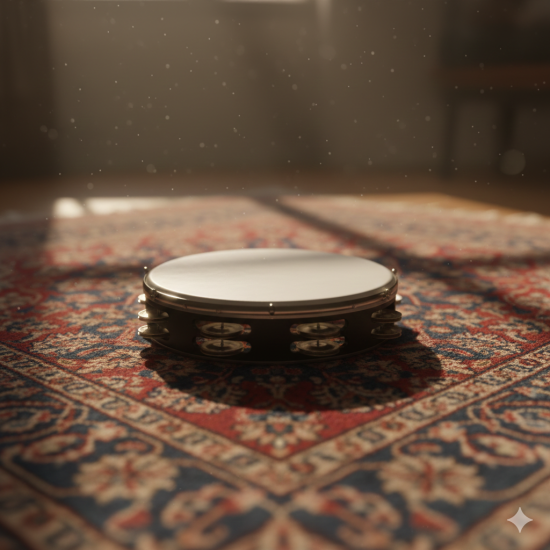  Novelika Tambourine Hand Percussion Musical Instrument Best Quality Tambourine -TMR001 ( PR756TMR001 ) 