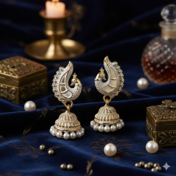 Novelika Latest Stylish Traditional Earring Chandelier Earring set for Women Girls - ER11001