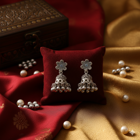 Novelika Latest Stylish Traditional Jhumka Earring set for Women Girls - ER1107 Novelika Latest Stylish Traditional Jhumka Earring set for Women Girls - ER1107