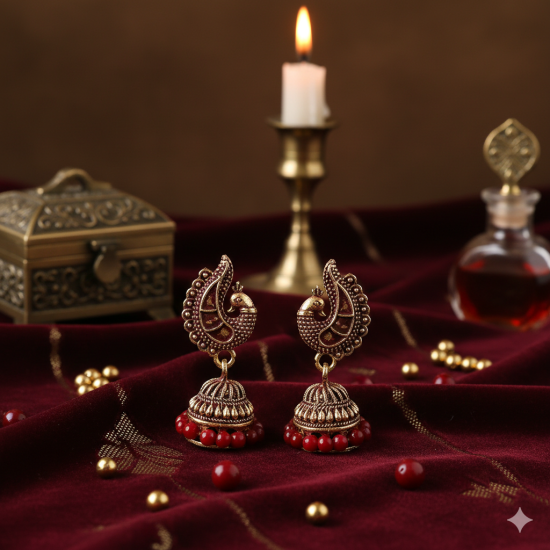 Novelika Latest Stylish Traditional Earring Chandelier Earring set for Women Girls - ER11003