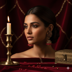 Novelika Latest Stylish Traditional Earring Chandelier Earring set for Women Girls - ER11003