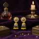 Novelika Latest Stylish Traditional Earring Jhumka Earring set for Women Girls - ER110012