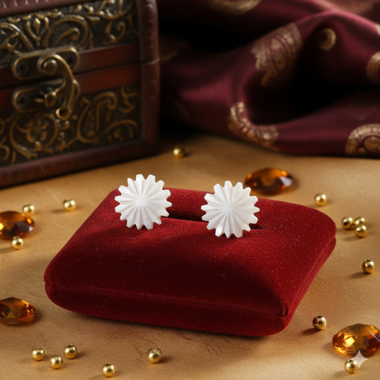 Novelika Latest Stylish Traditional Stud Earring set for Women Girls - SER15007