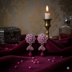 Novelika Latest Stylish Traditional Earring set for Women Girls - ER11025