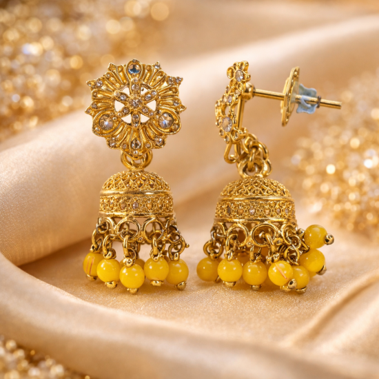 Novelika Latest Stylish Traditional Earring Jhumka Earring set for Women Girls - ER110012