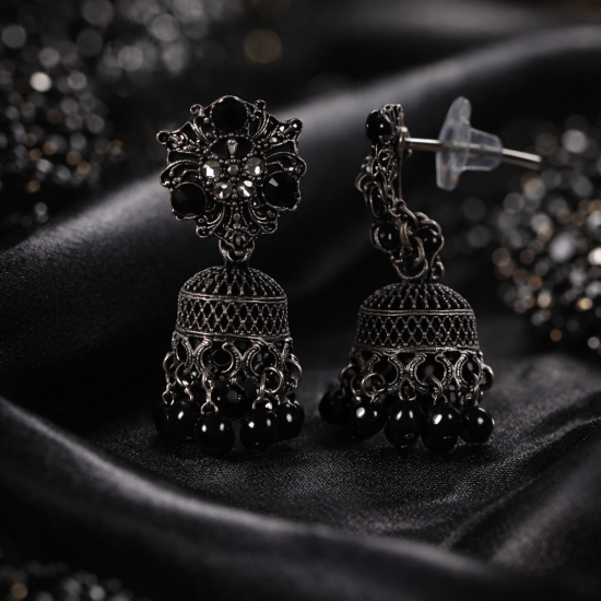 Novelika Latest Stylish Traditional Earring  Jhumka Earring set for Women Girls - ER11016