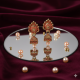 Novelika Latest Stylish Golden Tone Traditional Jhumka Earring set for Women Girls - ER7005 Novelika Latest Stylish Golden Tone Traditional Jhumka Earring set for Women Girls - ER7005