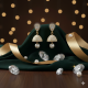 Novelika Latest Stylish Golden Tone Traditional Jhumka Earring set for Women Girls - ER1010