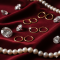 Golden Hoop Earrings Baali set For Girls & Women's - 5 Pairs