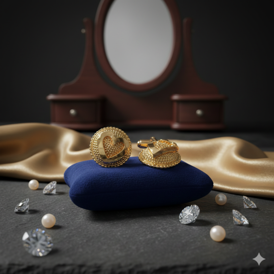 Novelika Latest Stylish Golden Tone Traditional Pandora Earring set for Women Girls - ER1030