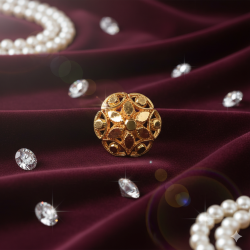 Novelika Latest Stylish Golden Tone Traditional Pandora Earring set for Women Girls - ER1027