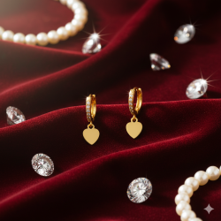 Golden Color Traditional Jhumka Earring - Perfect For Daily Use, Weddings & Festive Occasions - Set Of 6