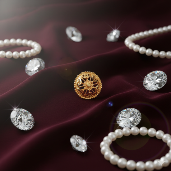 Novelika Latest Stylish Golden Tone Traditional Pandora Earring set for Women Girls - ER1022