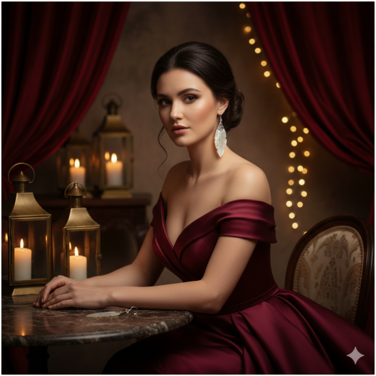 Novelika Latest Stylish Traditional Dangle Earring Sea shell Earring set for Women Girls - SER15010