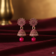 Novelika Latest Stylish Golden Tone Traditional Jhumka Earring set for Women Girls - ER8001