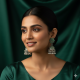 Novelika Latest Stylish Green Color Traditional Jhumka Earring set for Women Girls - ER1105