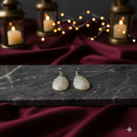 Novelika Latest Stylish Traditional Dangle Earring Sea shell Earring set for Women Girls - SER15012