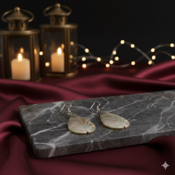 Novelika Latest Stylish Traditional Dangle Earring Sea shell Earring set for Women Girls - SER15013