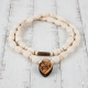 Novelika Tulsi Mala With Sree Radha Engraved Locket Sacred Hindu Prayer Beads Necklace Suitable For Praying, Mandir, Pooja Novelika Tulsi Mala With Sree Radha Engraved Locket Sacred Hindu Prayer Beads Necklace Suitable For Praying, Mandir, Pooja