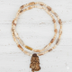 Novelika Original Tulsi Kanthi Mala With Radha Krishna Pendant Locket For Neck, Adults Unise Novelika Original Tulsi Kanthi Mala With Radha Krishna Pendant Locket For Neck, Adults Unise