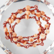 Novelika Tulsi Mala With Small Beads & Durable Copper Thread, Brown - Sacred Necklace For Daily Wear & Spiritual Protection 