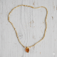 Novelika Adults Unisex Original Tulsi Kanthi Mala With Engraved Design Radha Pendant - Set Of 1