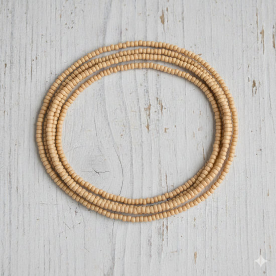 Novelika Tulsi Mala/Tulsi Wooden Mala 3 Round For Men And Women - 1 Pieces Novelika Tulsi Mala/Tulsi Wooden Mala 3 Round For Men And Women - 1 Pieces
