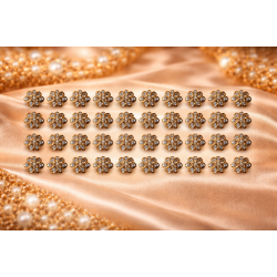 Novelika Nose Pins Studs Diamond Nose Pins For Women And Girl Set Of 50 - NS13011