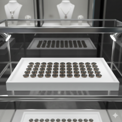 Novelika Nose Pins Studs Diamond Nose Pins For Women And Girl Set Of 50 - NR1306