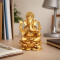 Novelika100% Pure Brass Lord Ganesh Idol (5 cm) Pital Murti | Auspicious Ganesha Idols for Home Decor, Car Dashboard, Office, Temple & Gift (Ganesha Idiol) set of 1