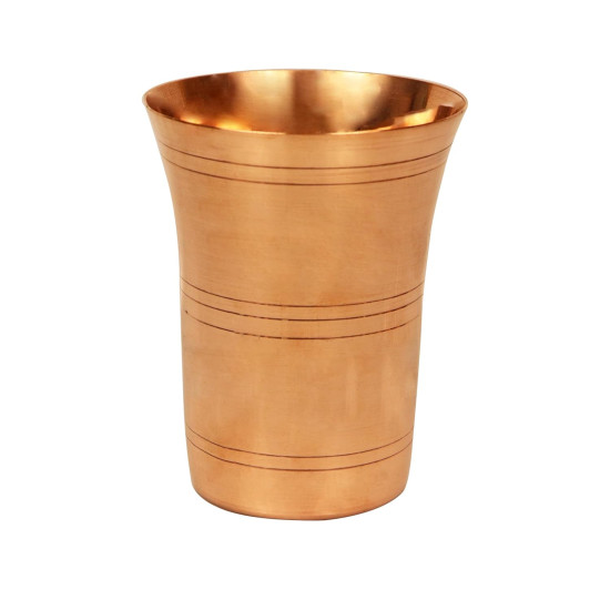 Novelika Traditional Handcrafted Copper Tumbler, Homeware, Hotel Ware, Drinkware & Serve Ware for Lassie, Milk, Juice and Water (Small, 1) Set of 1 Novelika Traditional Handcrafted Copper Tumbler, Homeware, Hotel Ware, Drinkware & Serve Ware for Lassie, Milk, Juice and Water (Small, 1) Set of 1