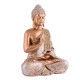 Novelika Buddha Showpiece for Home & Office Decor Gift Itam(11 inch Golden & Silver), Religious set of 1 Novelika Buddha Showpiece for Home & Office Decor Gift Itam(11 inch Golden & Silver), Religious set of 1