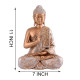 Novelika Buddha Showpiece for Home & Office Decor Gift Itam(11 inch Golden & Silver), Religious set of 1 Novelika Buddha Showpiece for Home & Office Decor Gift Itam(11 inch Golden & Silver), Religious set of 1