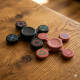 Black Hand Spinner With Ultra Speed - For Kids And Adults 