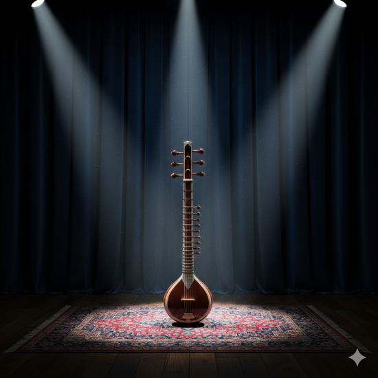 Novelika Musical Instruments Sitar STRING Sitar Sitar BINA no. 3 Professional Sitar