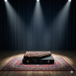 Novelika Best Quality Swarmandal Professional Musical Instruments String Instruments Bina Swarmandal No. 189