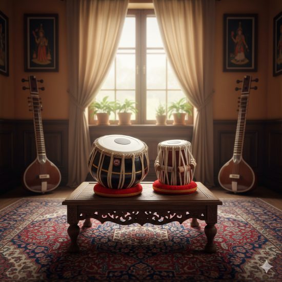 Tabla Drum Set Basic Tabla Set, Professional Tabla Set Musical Tabla pair ( PR756TB004 )