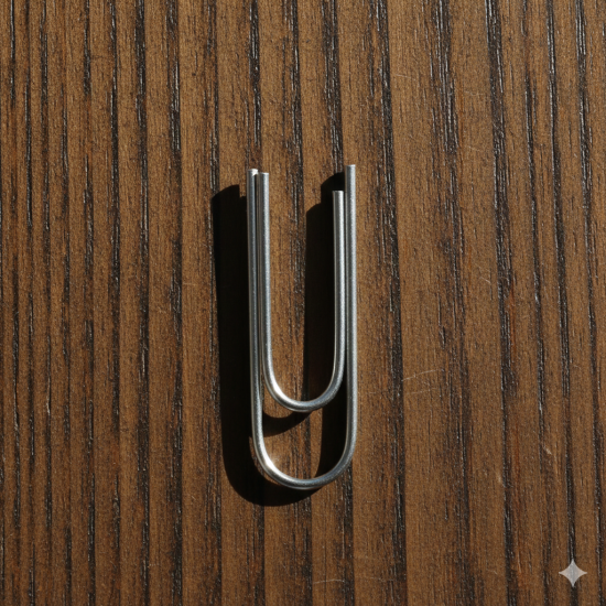 Novelika Silver Tilak Kathi/Tilak Mold (U Shape) Tilak/Tika Stamp - Pack Of 2